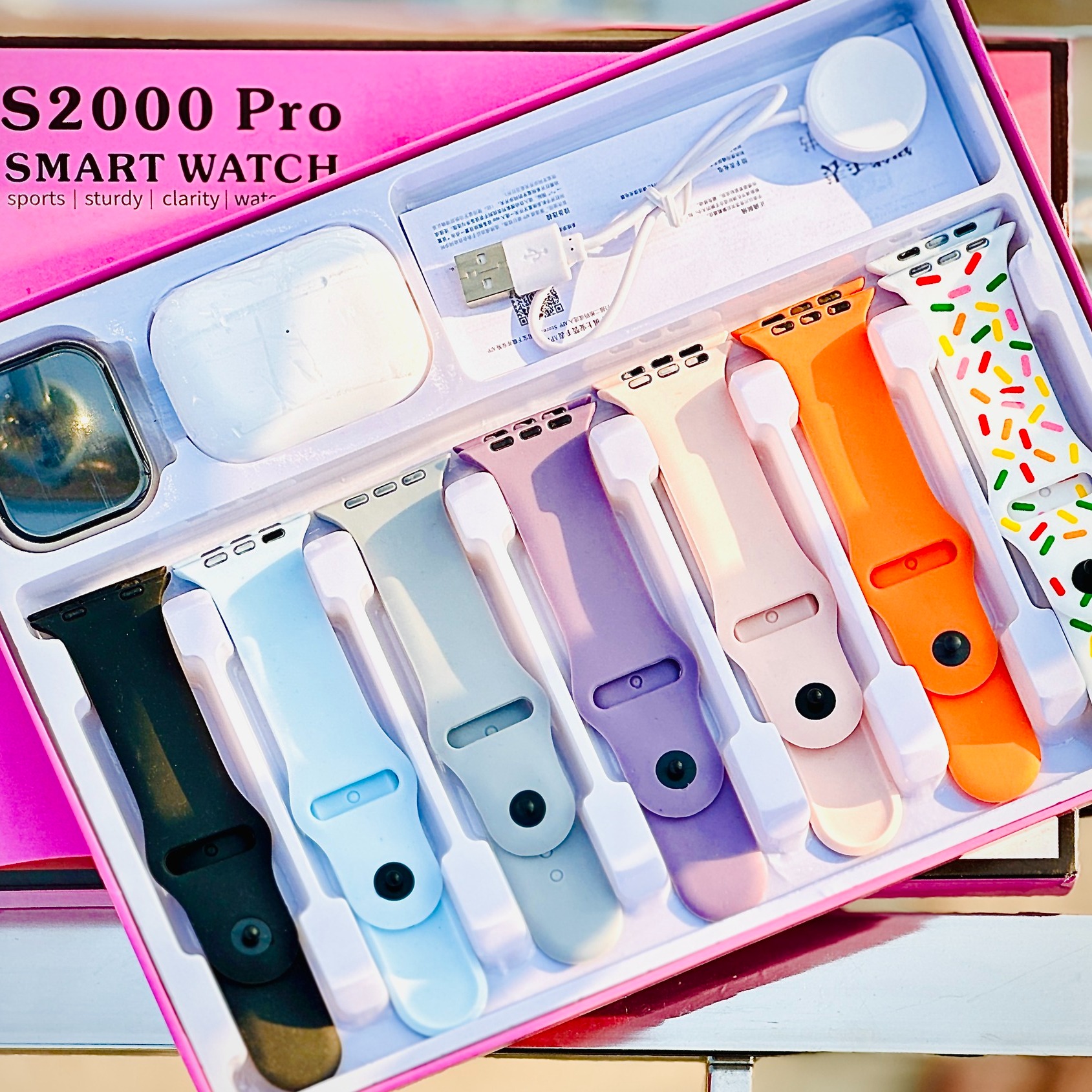 S2000 Pro  Smart Watch 7-in-2 Edition