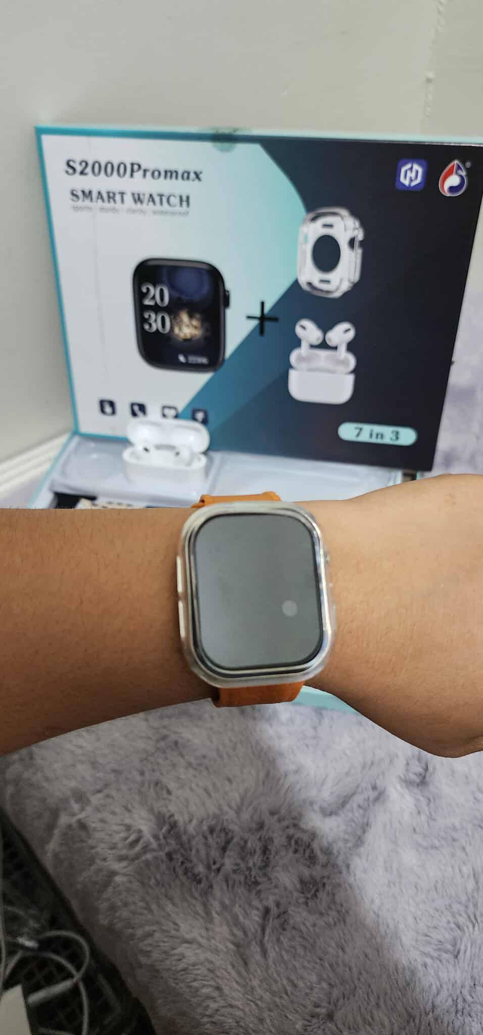 S2000 Pro Max Smart Watch 7-in-3 Edition