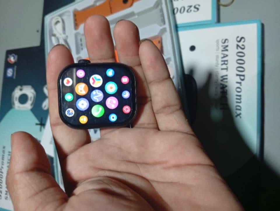 S2000 Pro Max Smart Watch 7-in-3 Edition