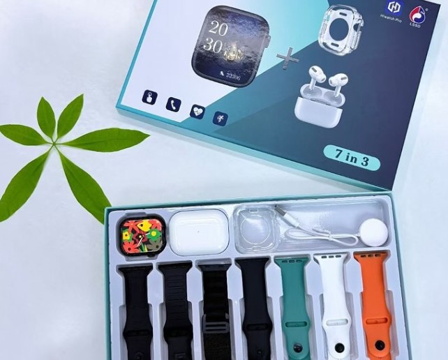 S2000 Pro Max Smart Watch 7-in-3 Edition