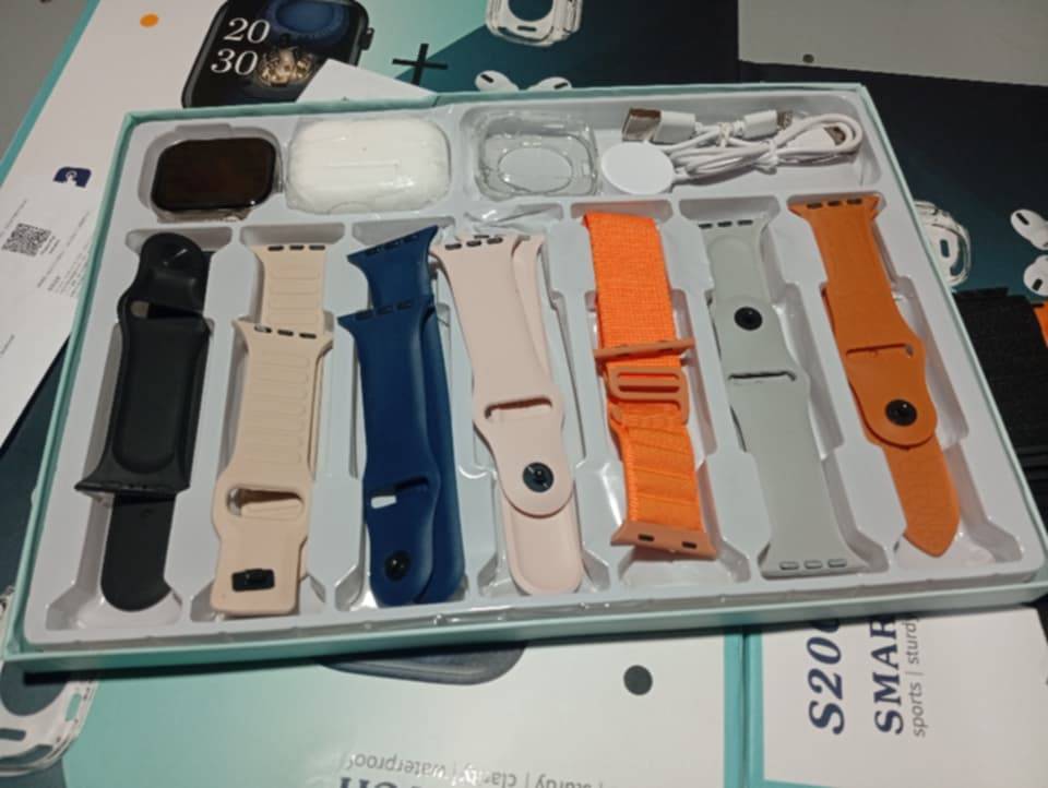 S2000 Pro Max Smart Watch 7-in-3 Edition