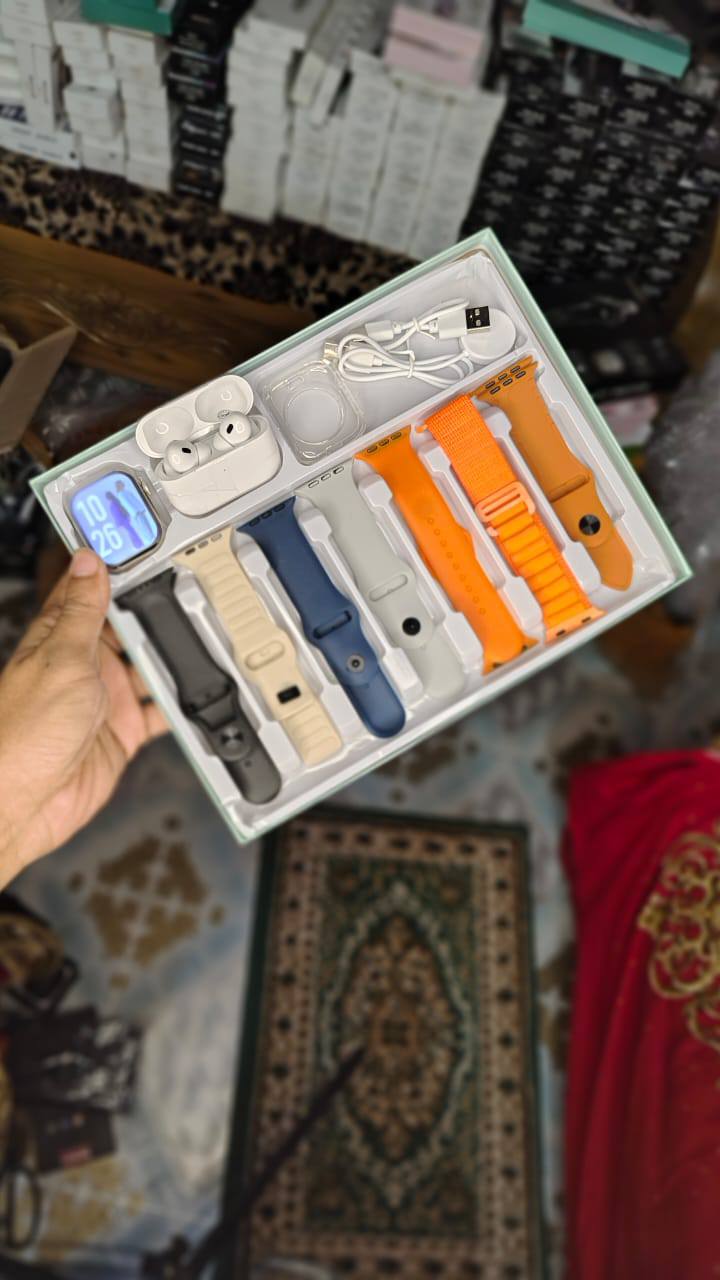 S2000 Pro Max Smart Watch 7-in-3 Edition