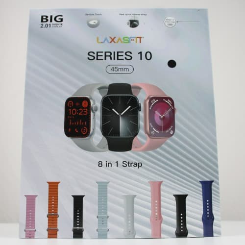 LAXASFIT SERIES 10 smartwatch (8 in 1)