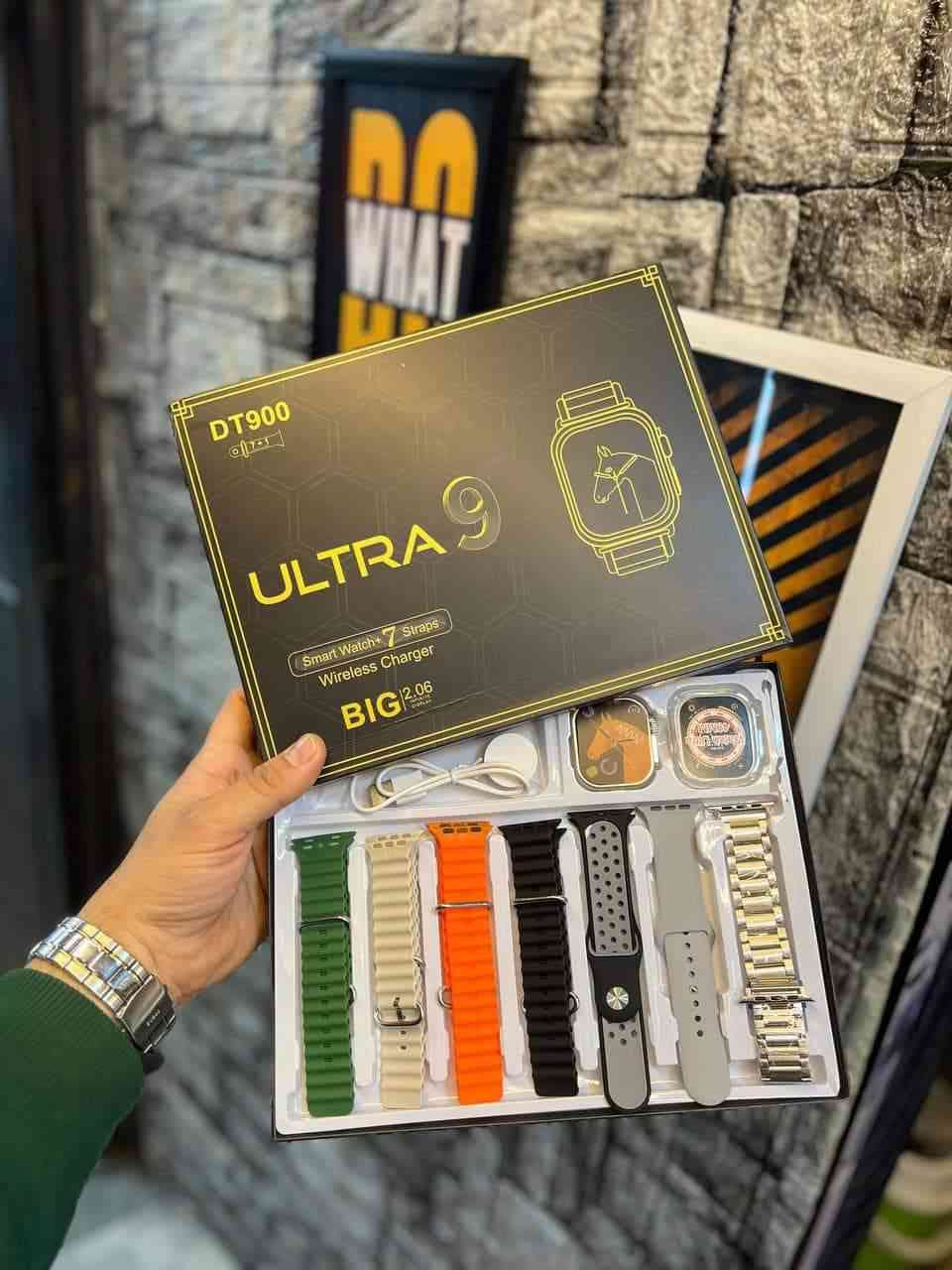DT 900 Ultra SmartWatch With Free 7 Straps