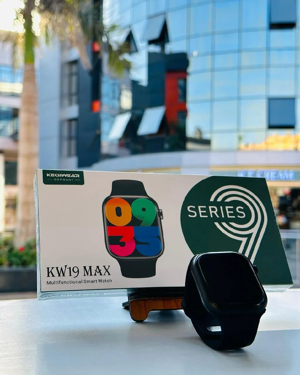 Ke­qiwear KW19 Max Multifunctional Smart Watch