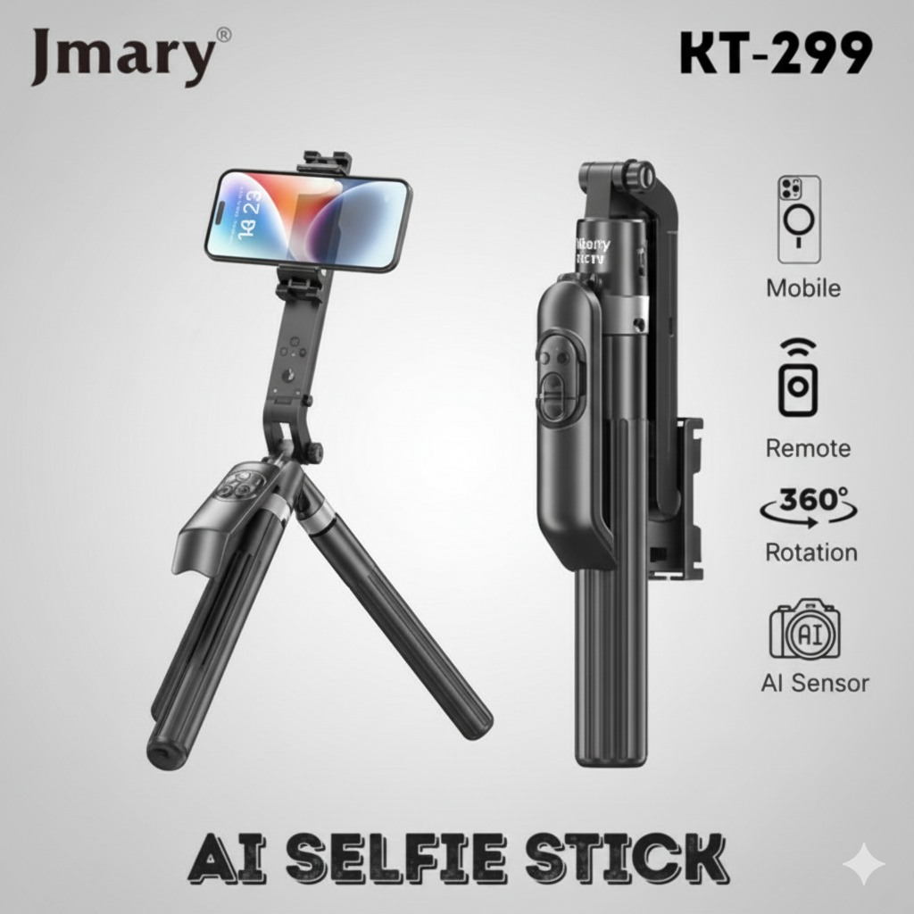 Jmary KT-299 Ai Tracking Selfie Tripod